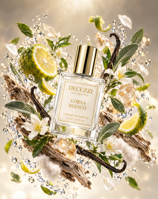 Corsa Bianco Parfum - Fresh Luxury Fragrance | Vanilla & White Tea |