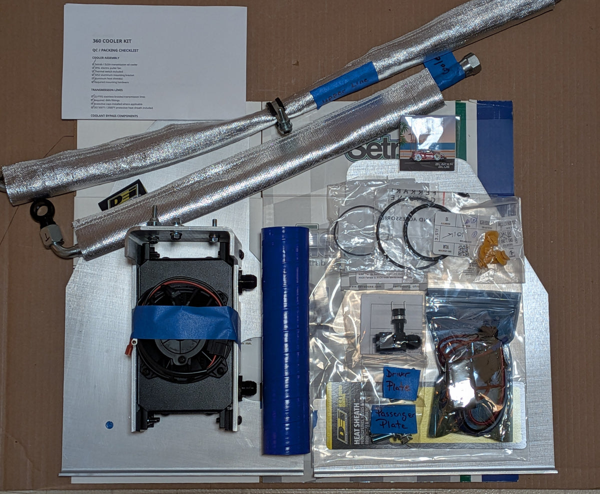 Kit de enfriador de transmisión - Eliminación de intercambiador de calor (PREVENTA)