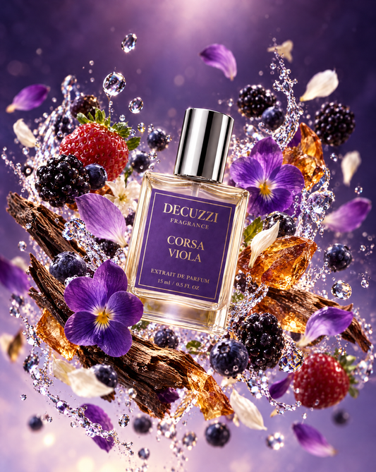 Corsa Viola Parfum - Sophisticated Elegance | Berries, Violet & Creamy Amber