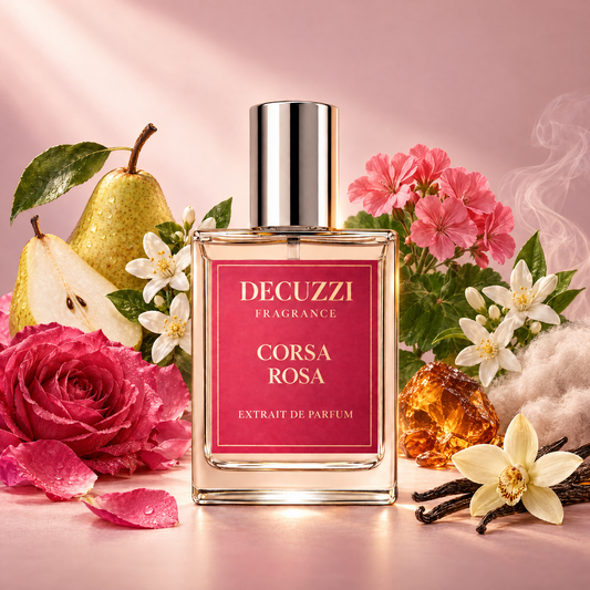 Corsa Rosa Parfum - Romantic Luxury Fragrance | Pear, Rose & Vanilla |